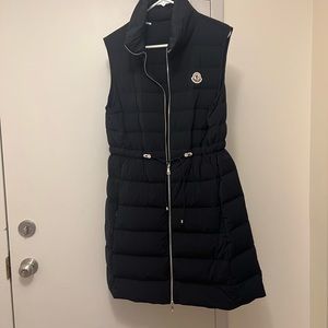 Moncler long womens vest